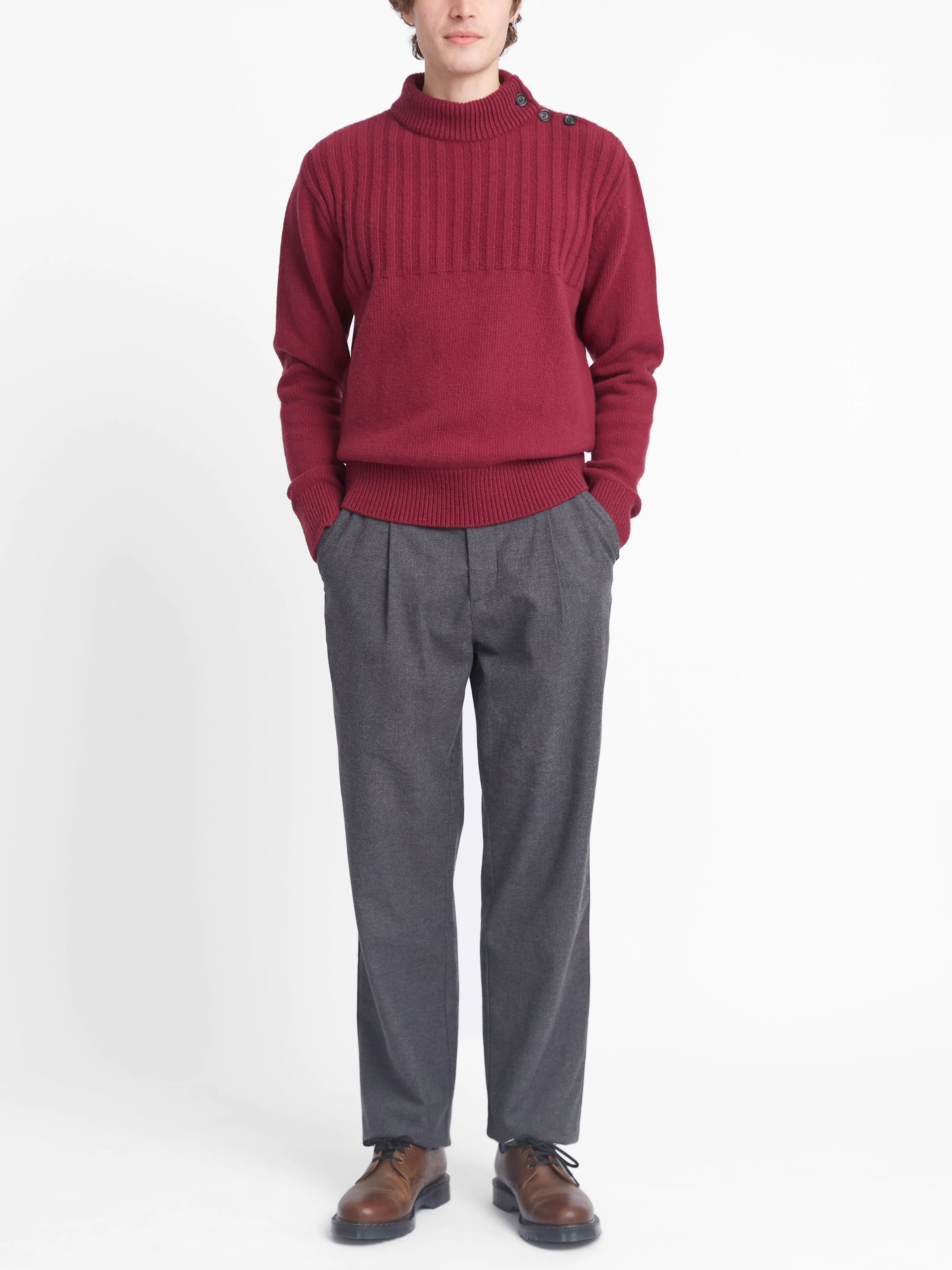 Atlantic Jumper Greeves Berry Red