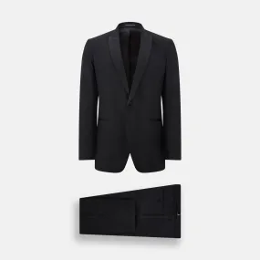 Black Single Breasted Dinner Suit