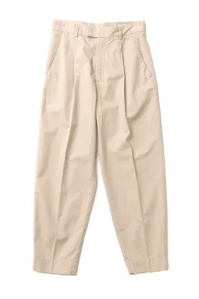 Cropped High Waist Trousers