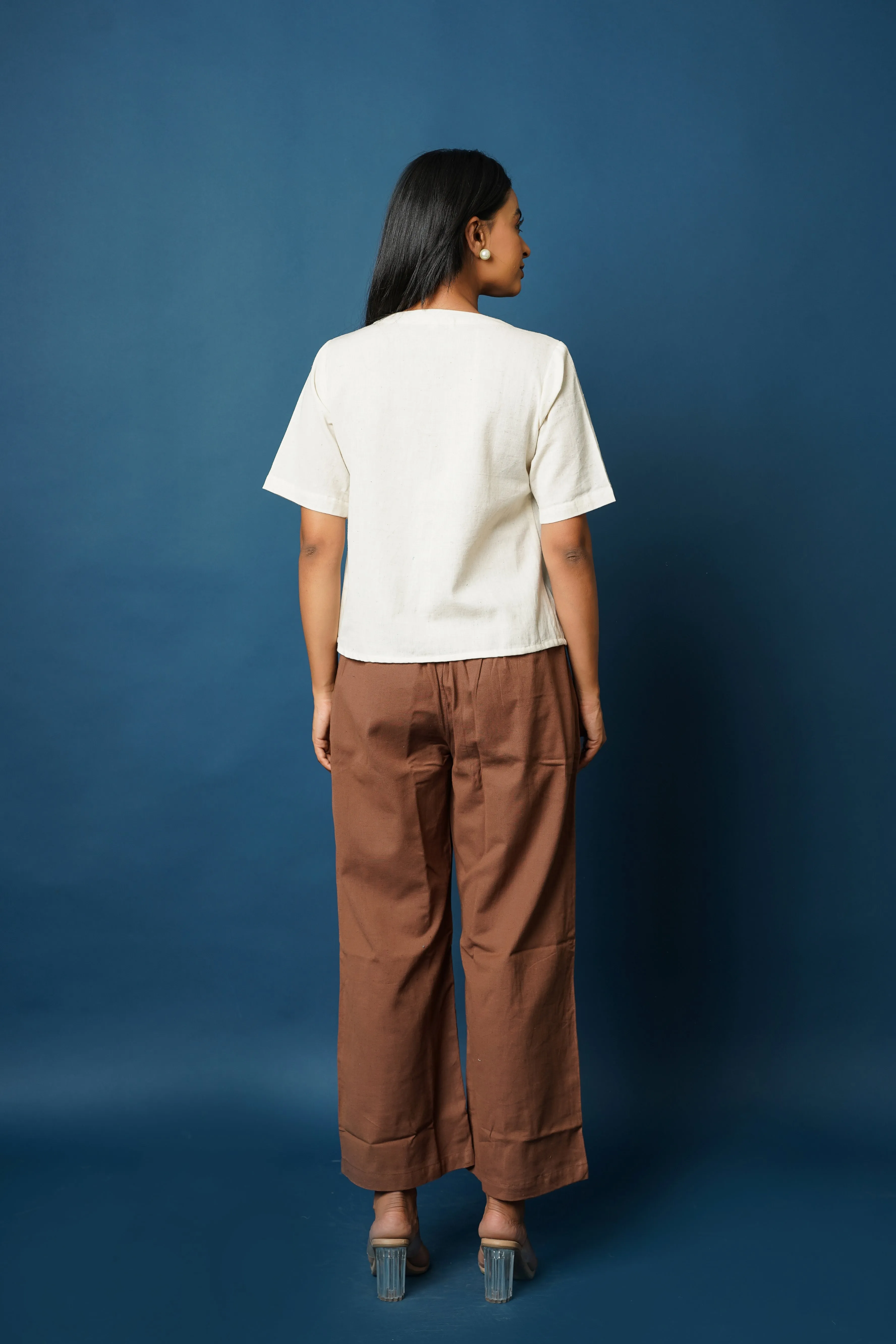 Dark Brown Women's Trousers