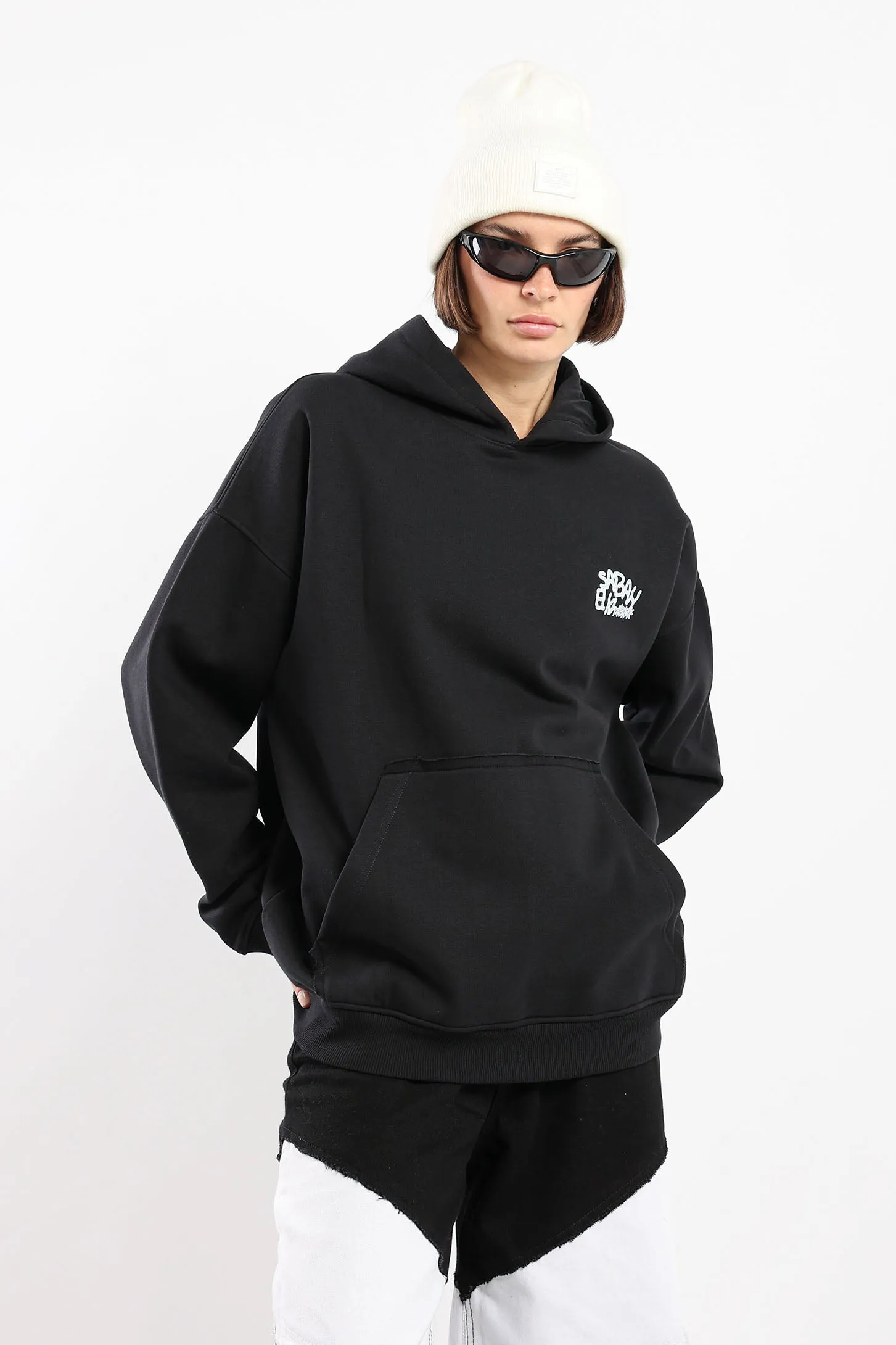 SABAH EL KH*** HOODIE - BLACK