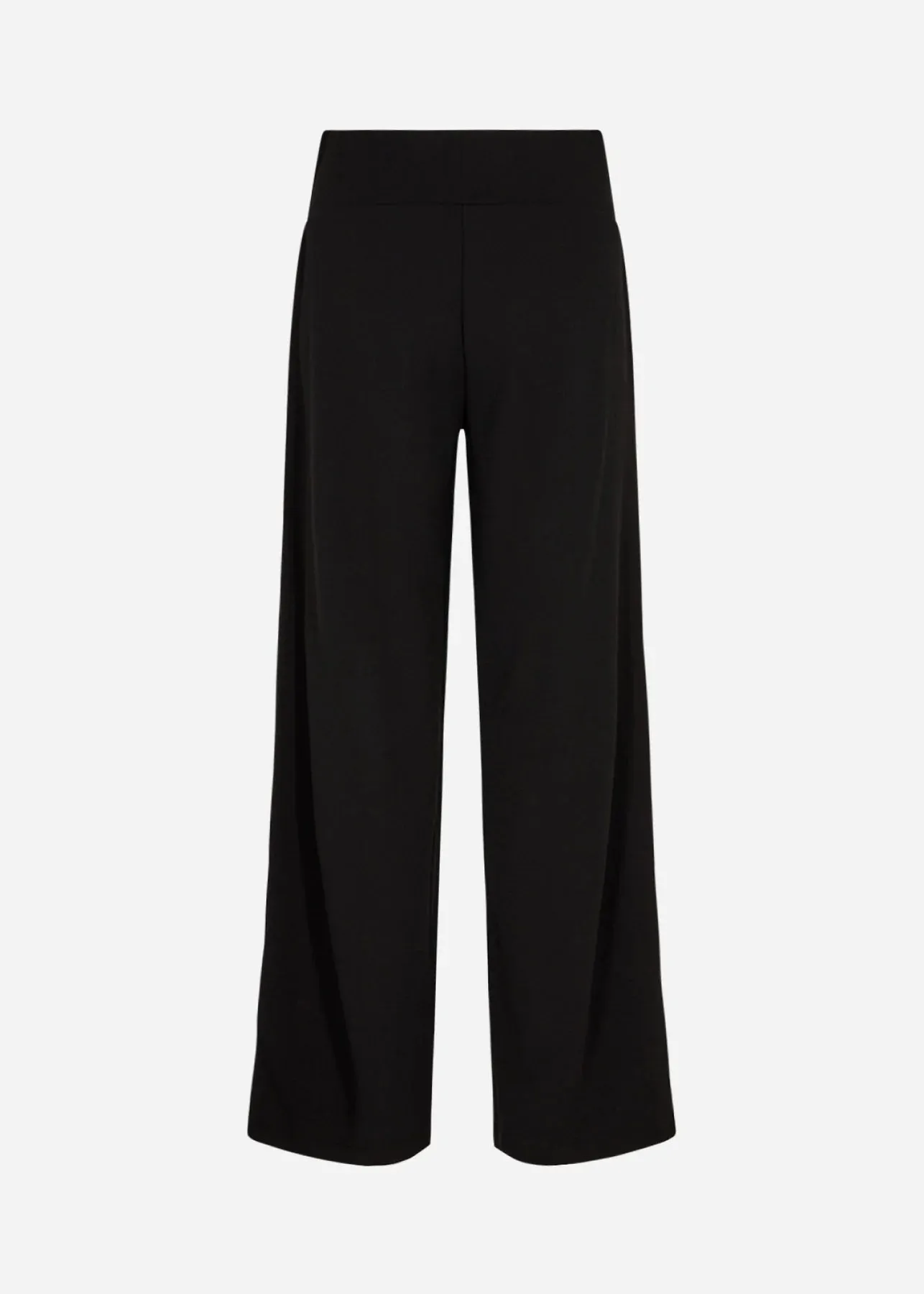 Soyaconcept Siham Classic Black Wide Leg Trousers